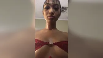 Edwina Isaacs (edwinacarlaisaac) onlyfans playing with her pussy