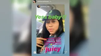 EdwinaCarlaIsaac Expressive beauty with big tits wriggles in front of the camera