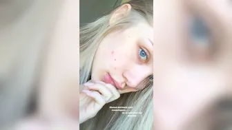 sarahardel onlyfans Shy babe caresses shaved cunt