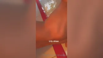 Lily Shaw aka LilyShaw_x  onlyfans Naughty bitch shows wet pink hole