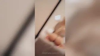 Chloe Spencer aka Ch111oe  onlyfans Russian slut kneads nipples