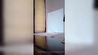 Ploy Tigerstam  aka ploytigerstam  onlyfans  Petite with a giant toy in wet pink hole