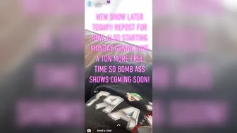 Allison Parker aka allipark22  onlyfans  Chaturbate slut jumping on a fat toy