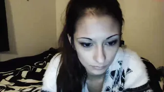 shy_clit  Caresses her pink nipples