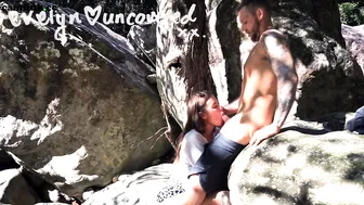 Evelyn Uncovered onlyfans Public fuck with Sperm