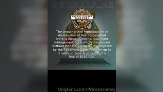 Princess Emily aka princessemily onlyfans Hot brunette girl caresses her pussy lips