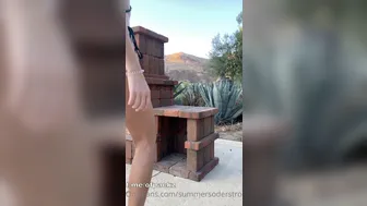 Summer Storm onlyfans Hot babe gently jerks pussy