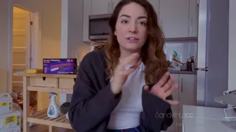 SandyInLace onlyfans Hurricane Shmara handles juicy penis scoundrel