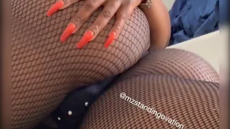 mzstandingovation onlyfans  caresses shaved pussy