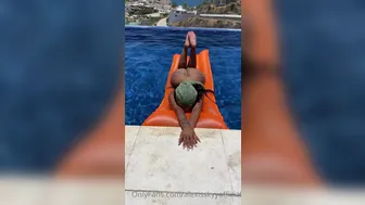 Alexis Skyy aka alexisskyyofficial onlyfans A charming little girl fucks herself with sex toys