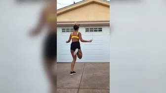 Sommer Ray aka sommerakaray onlyfans Openwork blonde erotically moving in front of the camera