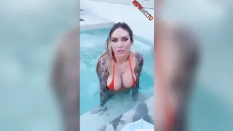 Emily Knight Shower time! Viking Barbie Dakota James. #EmilyKnight, #VikingBarbie, #D