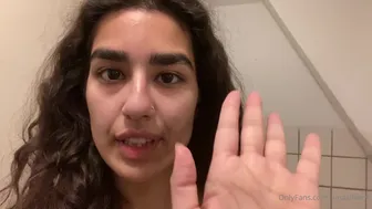 by @ onlyfans busty wench cums after handjob