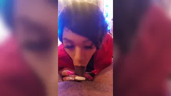 Lil aka daddys_lil_whore onlyfans tasty curvy fucks herself with dildos