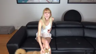 Zoe aka canbebought onlyfans  bong anchovies in red