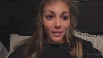 Kayla Kayden aka kaylakayden onlyfans 27 july 2022 latest sex show