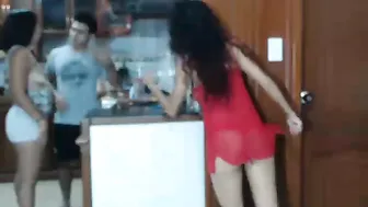 la_santa  Showed the world how she fucks herself