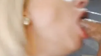 Awesome Blonde Chick Gives Steamy Hot Blowjob show 4