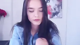 urblack_kittyx  Dipping Her Fingers in her wholes
