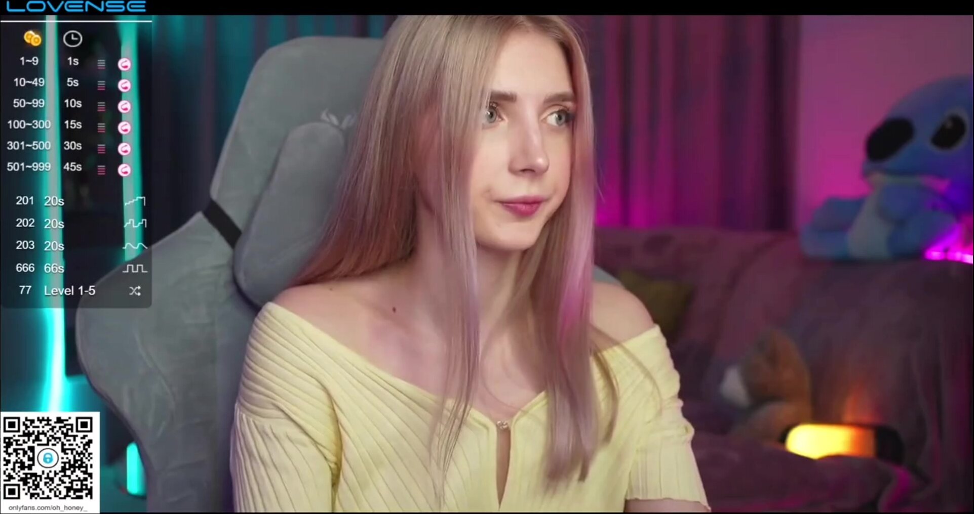 Oh_honey Chaturbate girl private show full naked