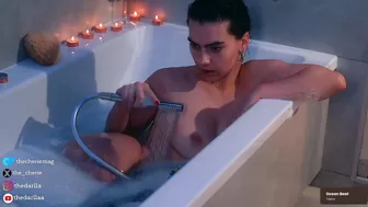 thecherie naked pussy & bubble bath pt.1