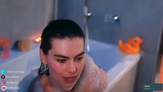 thecherie naked pussy & bubble bath pt.3