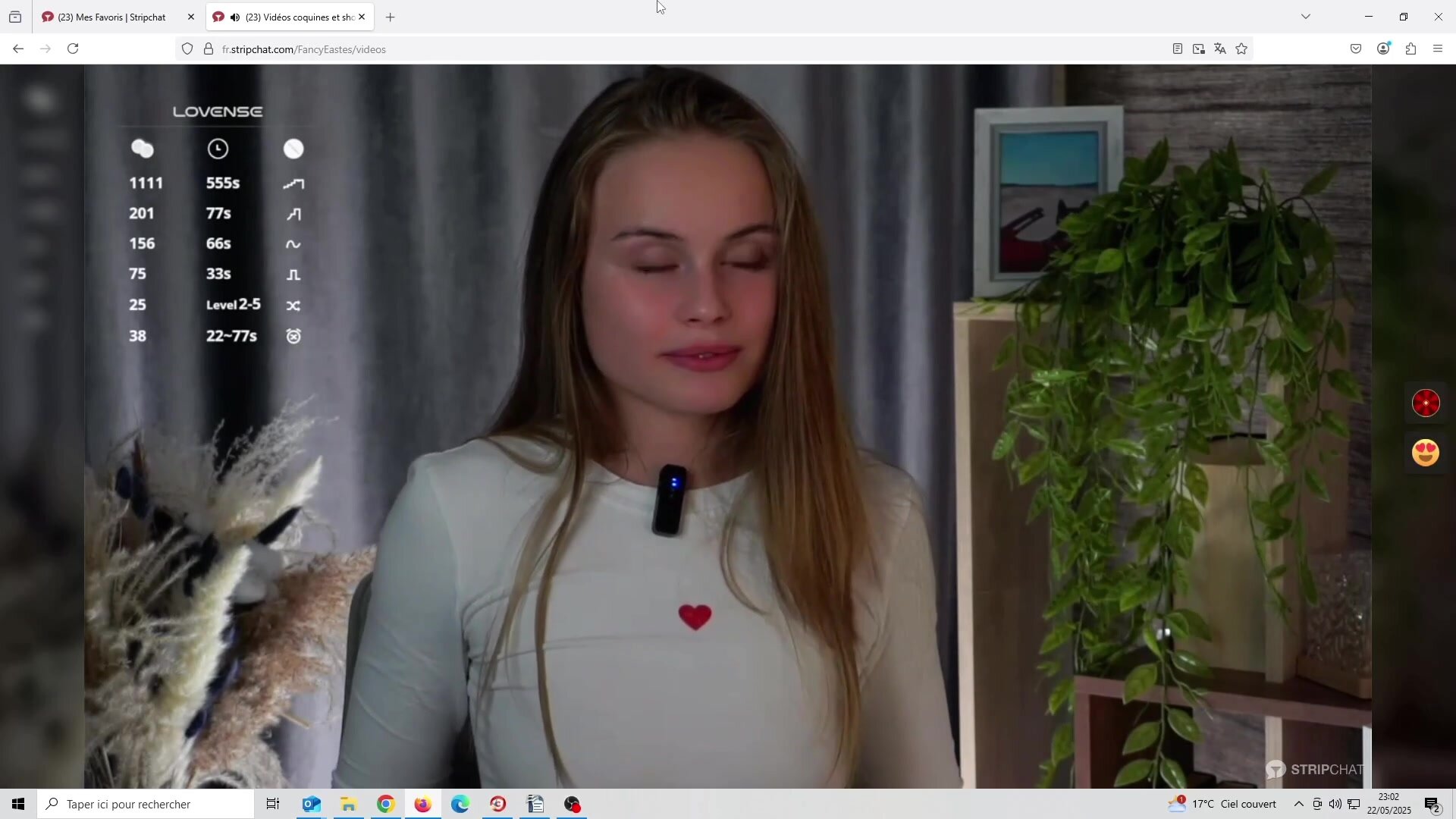 FANCYEASTES shows her tits in pvt HD